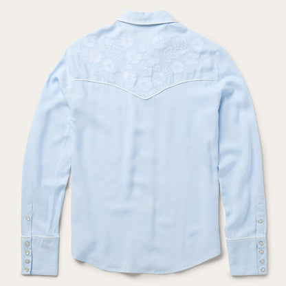 Embroidered Retro Western Shirt