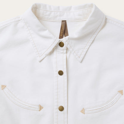 Smile Pocket Denim Shirt