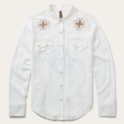 Embroidered Western Shirt