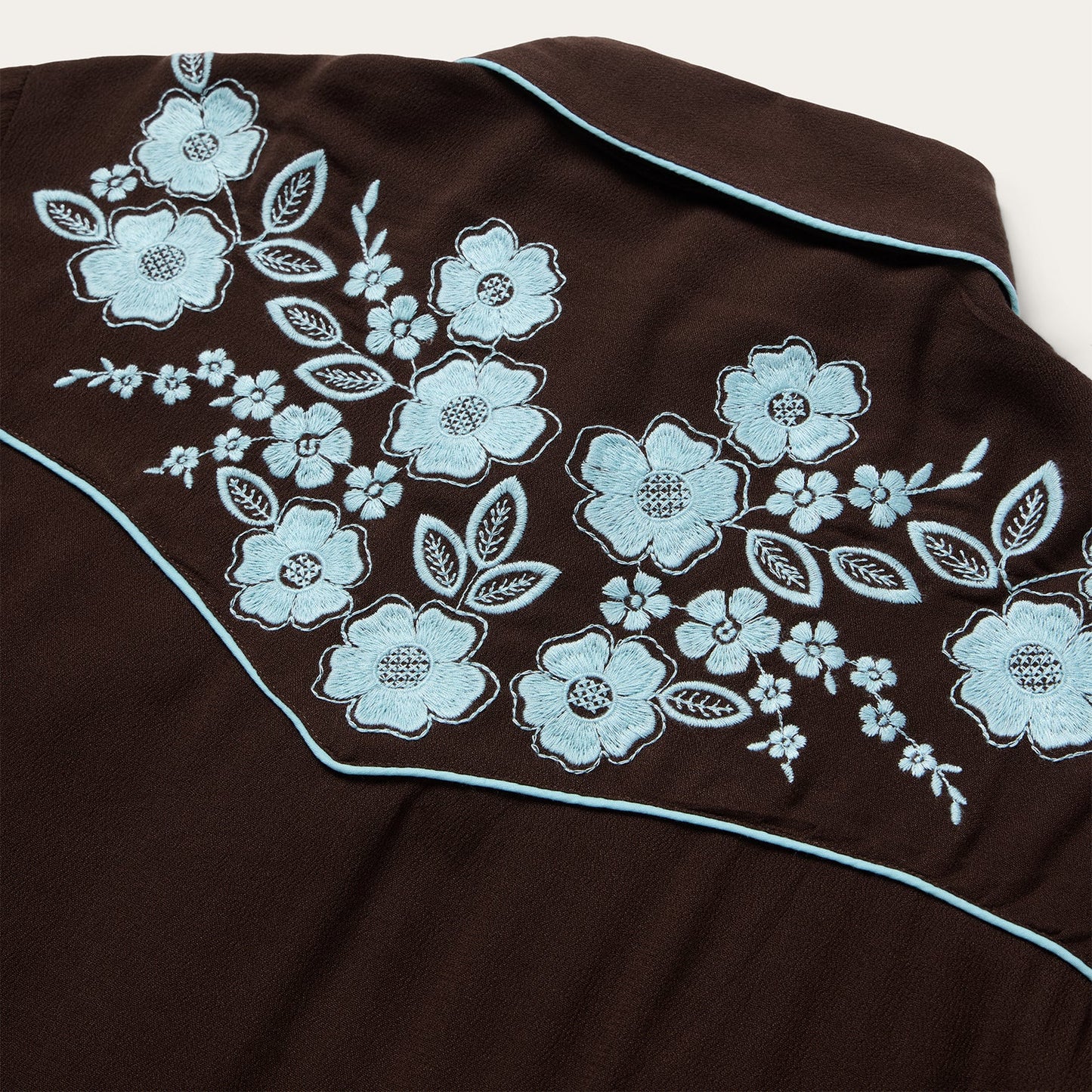 Embroidered Retro Western Shirt