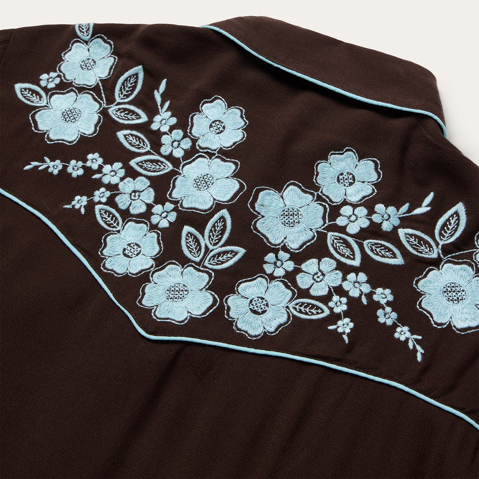 Embroidered Retro Western Shirt