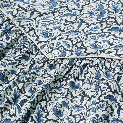 Indigo Tapestry Print Blouse