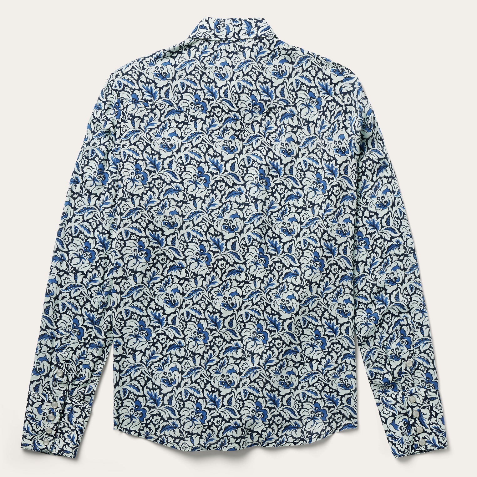 Indigo Tapestry Print Shirt