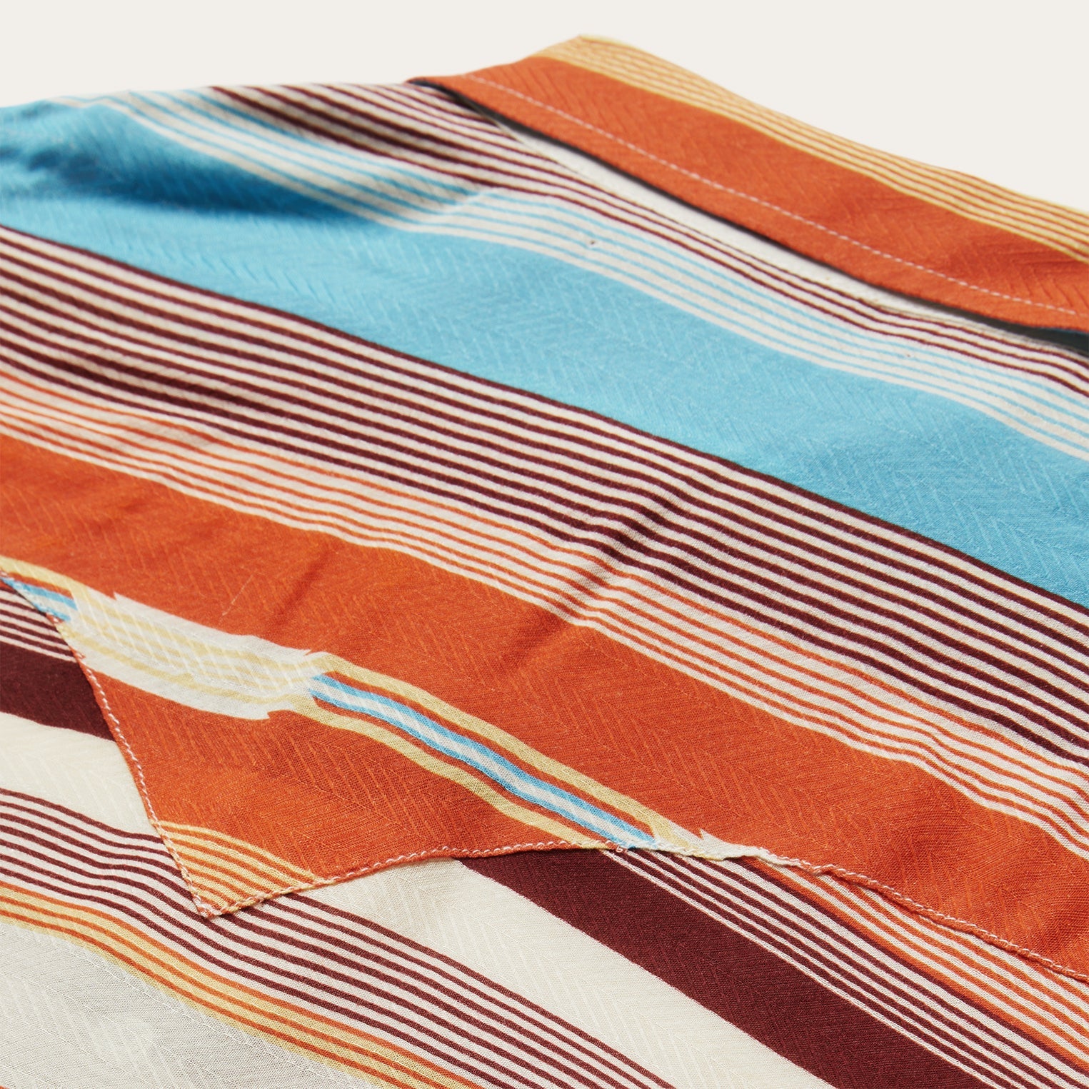 Sunset Serape Print Western Shirt