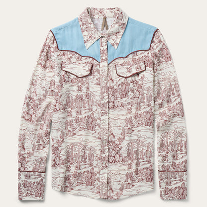 Desert Toile Print Shirt