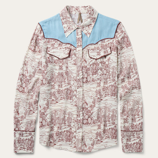 Desert Toile Print Shirt