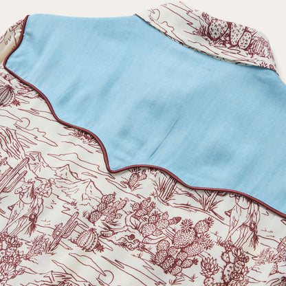Desert Toile Print Shirt