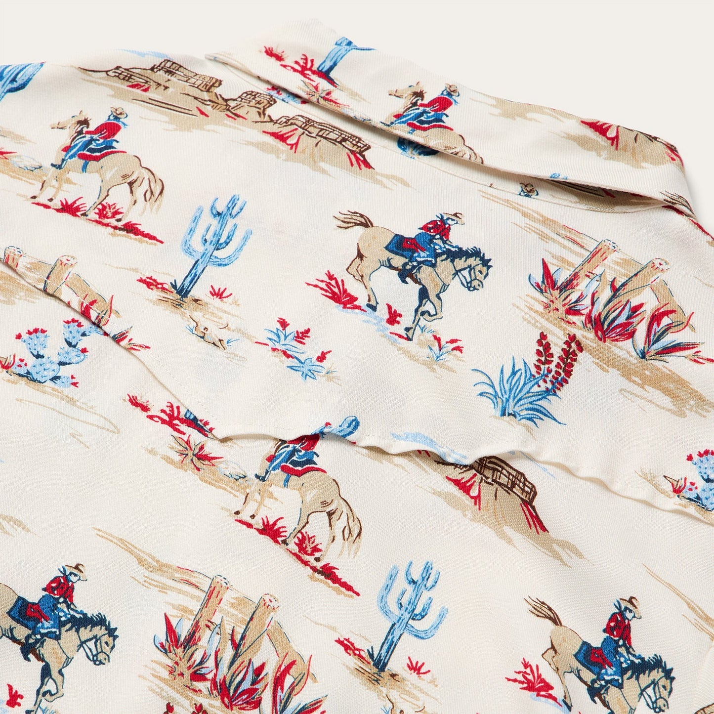 Desert Trail Print Western Shirt