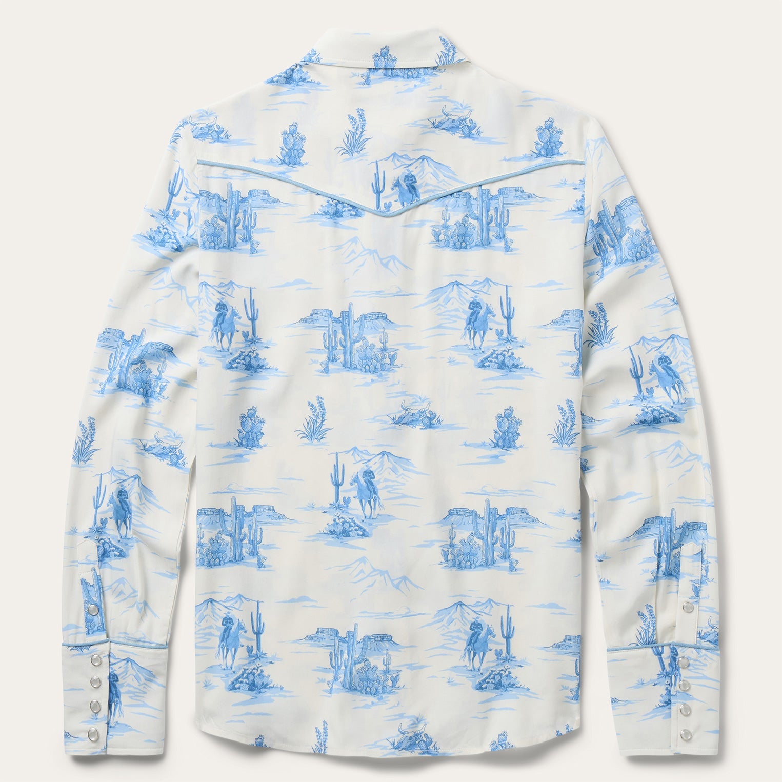 Indigo Trail Print Shirt