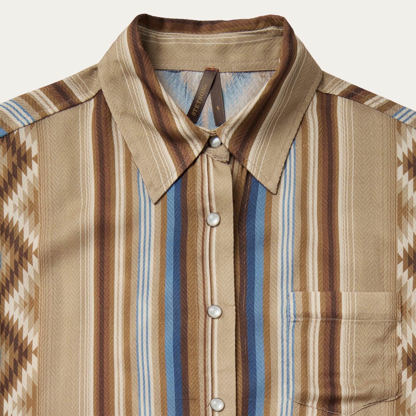 Sand Serape Print Shirt