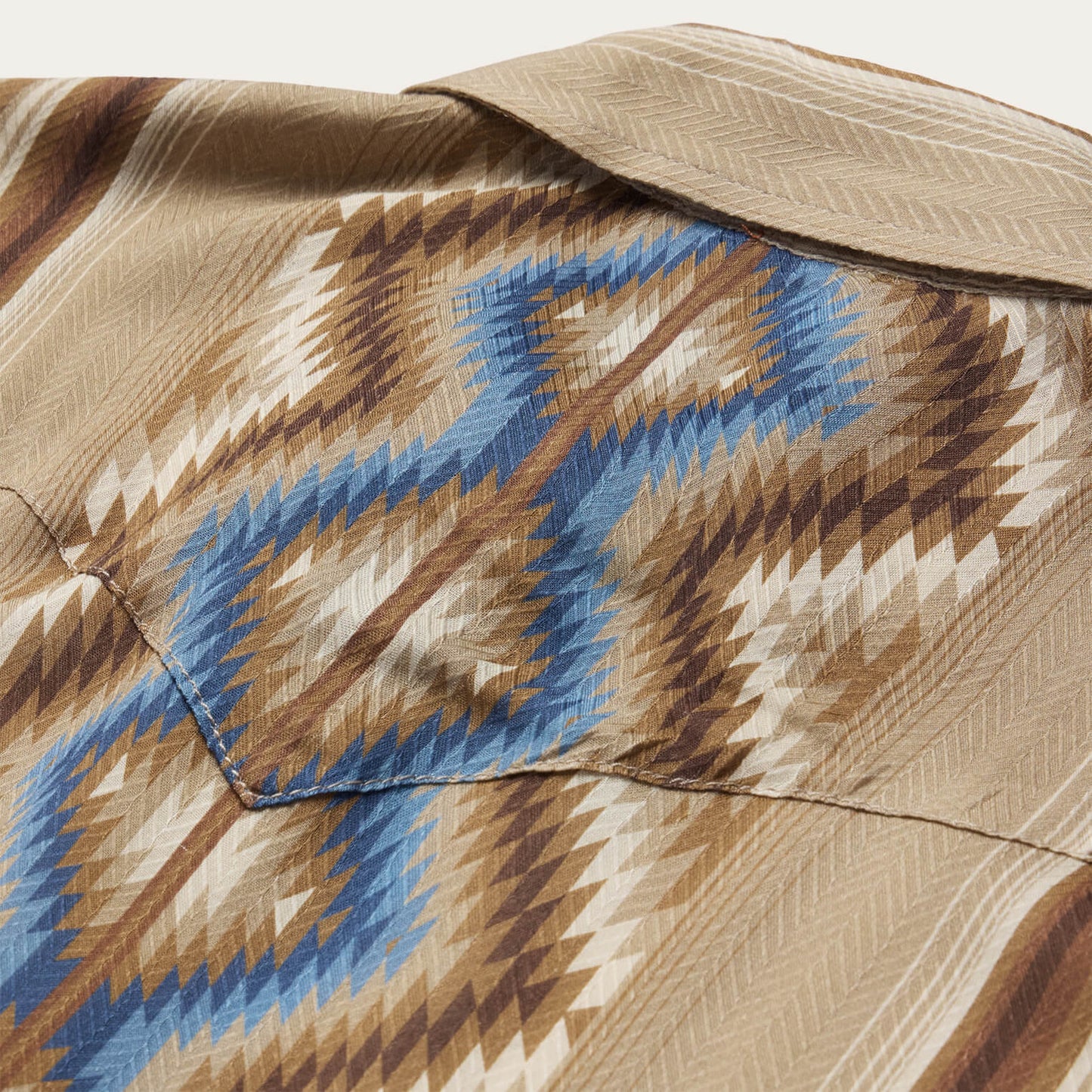 Sand Serape Print Shirt