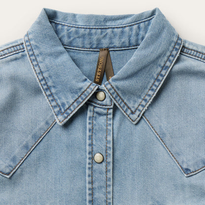 Loose Fit Denim Shirt