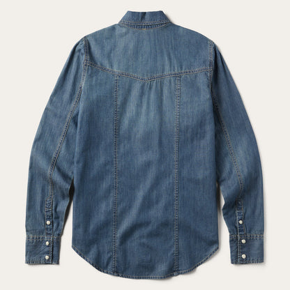 Boyfriend Fit Denim Shirt