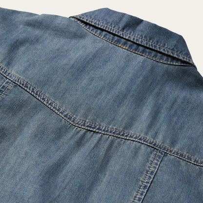 Boyfriend Fit Denim Shirt