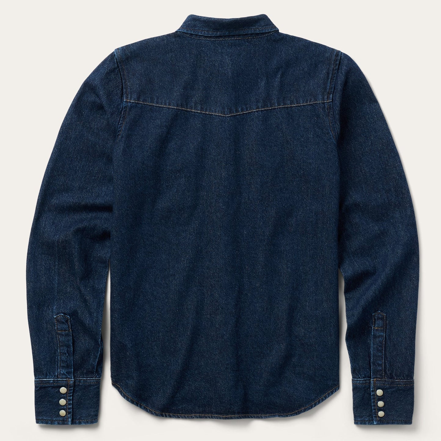 Raw Denim Western Shirt