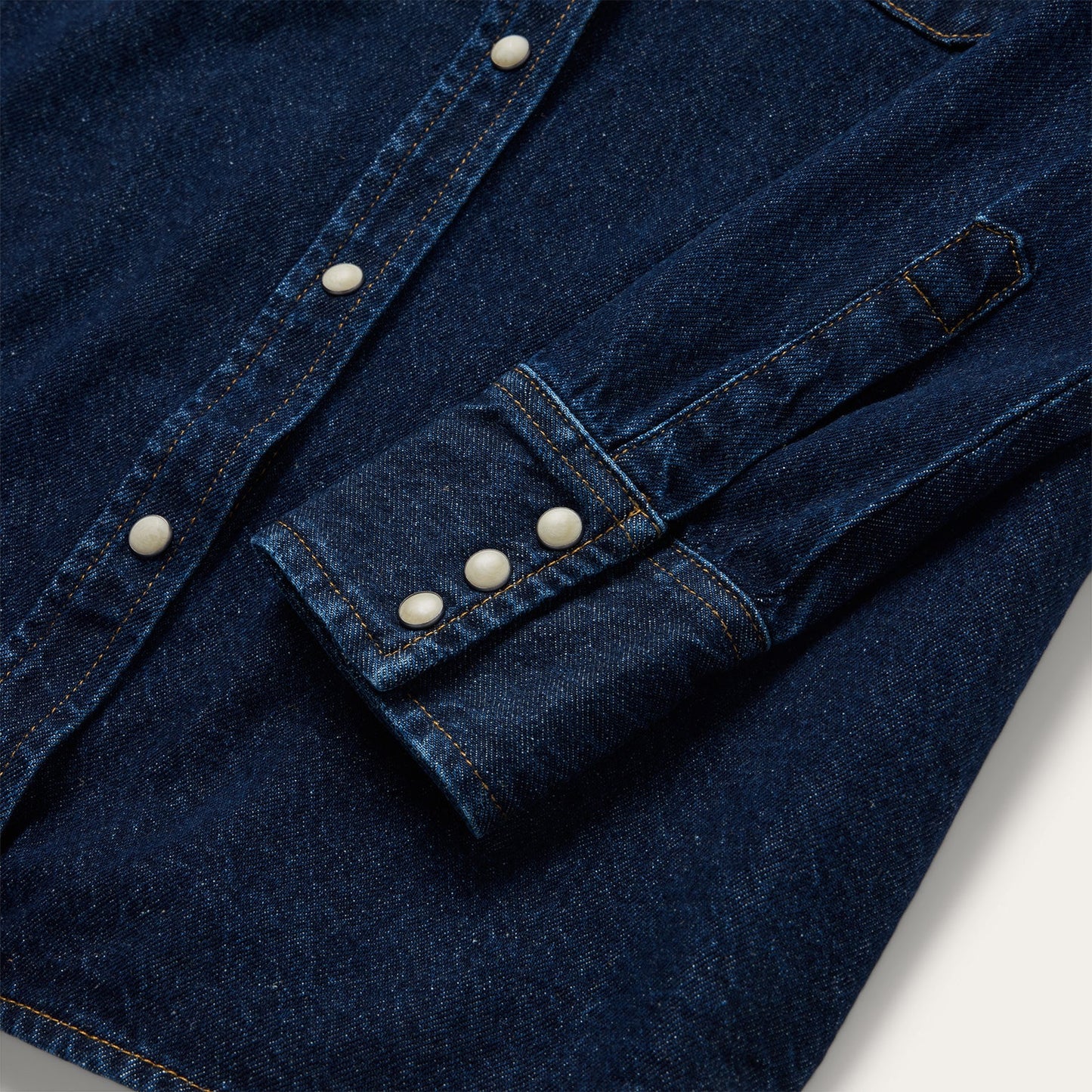 Raw Denim Western Shirt