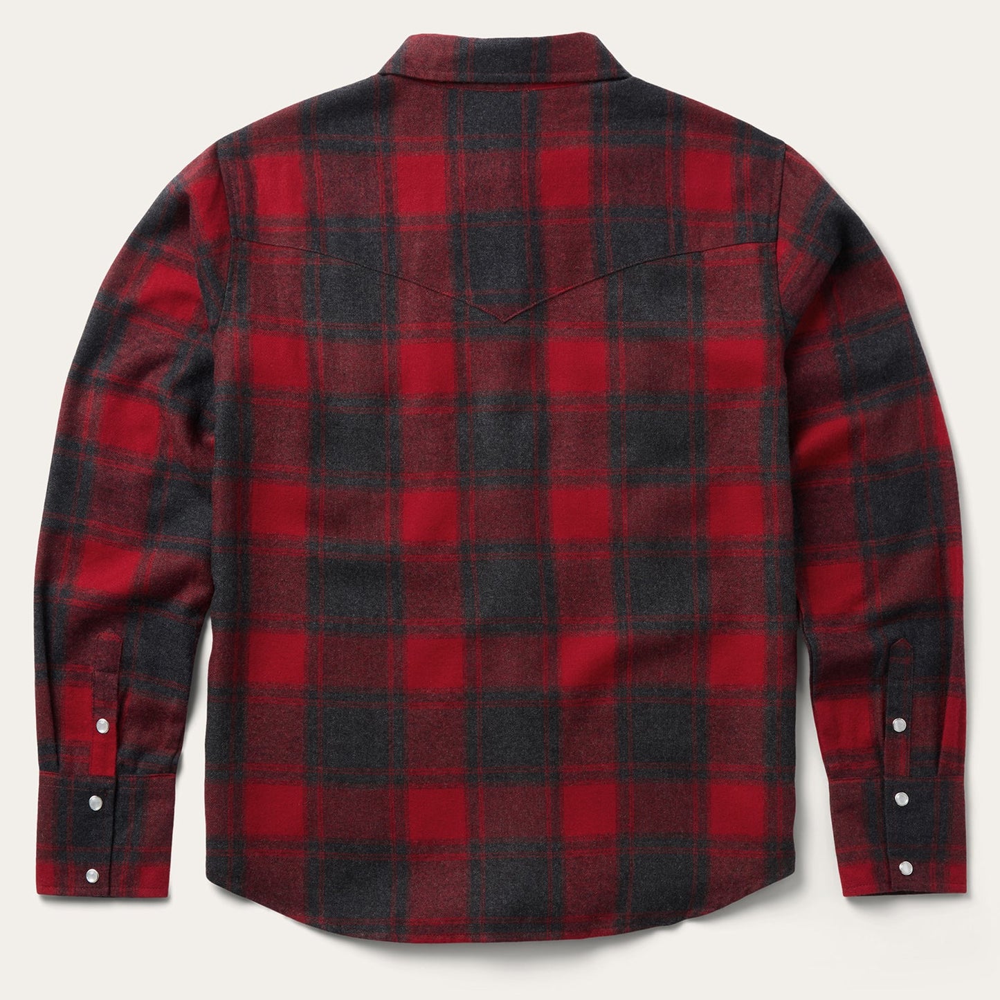 Buffalo Plaid Flannel Western Shirt