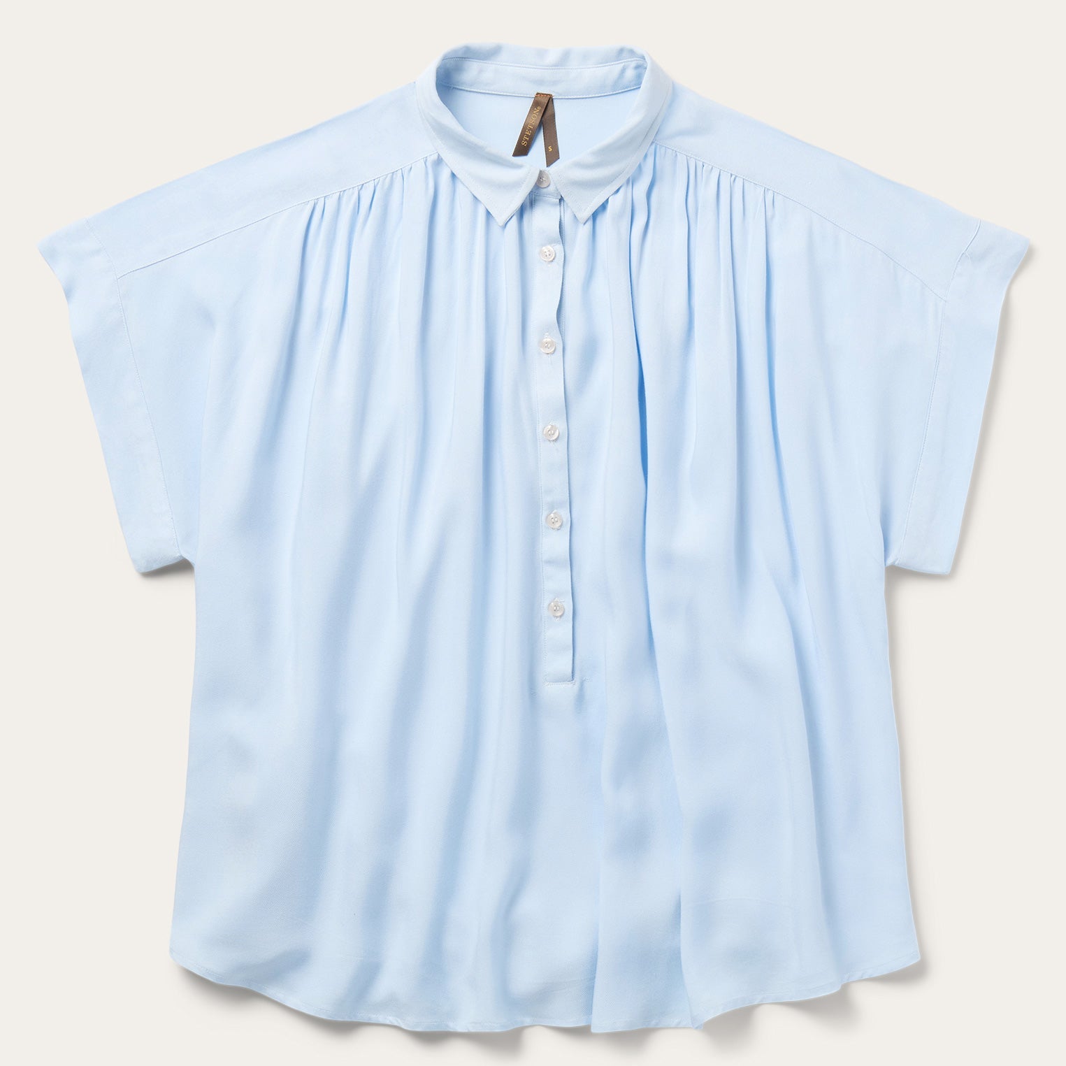 Twill Collared Blouse