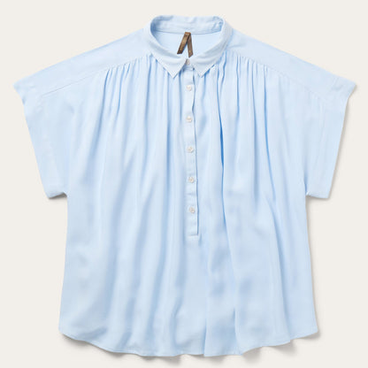 Twill Collared Blouse