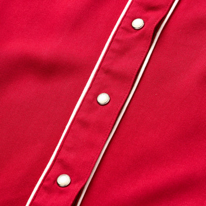 Sleeveless Retro Western Shirt