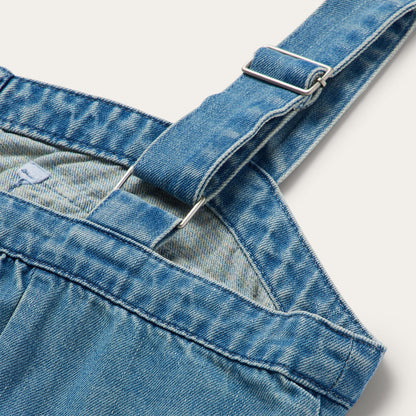 Button Front Denim Tank Top