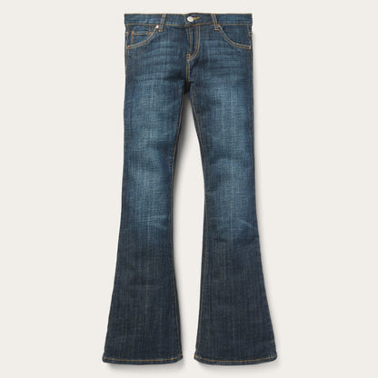 816 Classic Boot Cut Jeans In Dark Wash