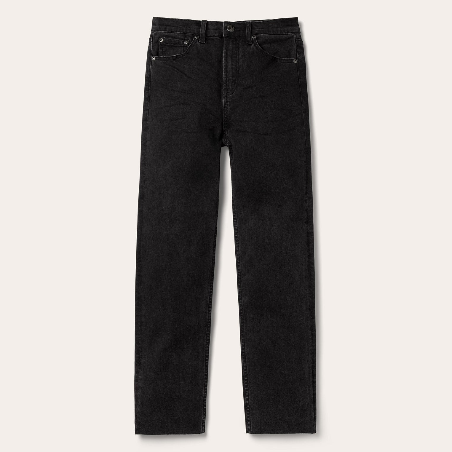 915 High Rise Straight Fit Crop Jeans