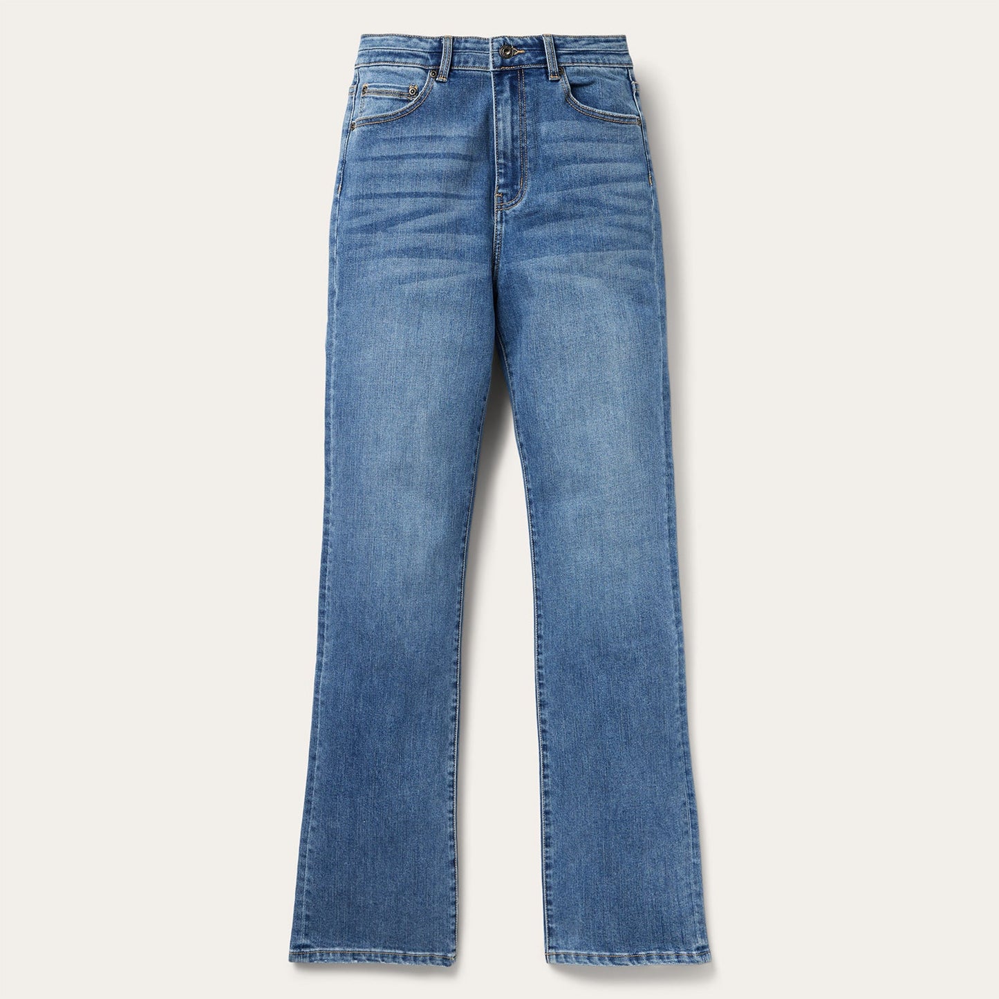 915 High Rise Straight Fit Jeans