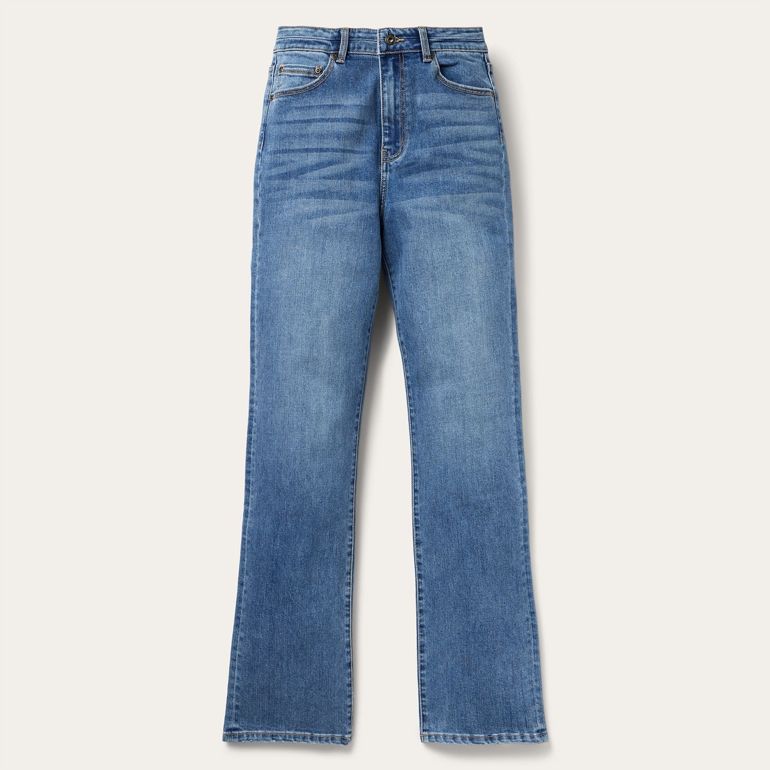 915 High Rise Straight Fit Jeans