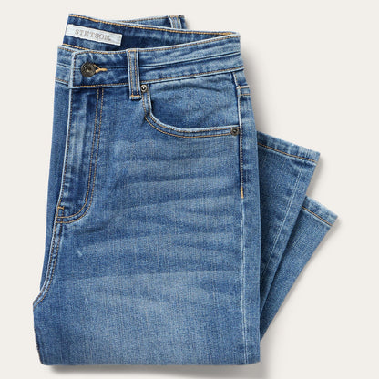 915 High Rise Straight Fit Jeans