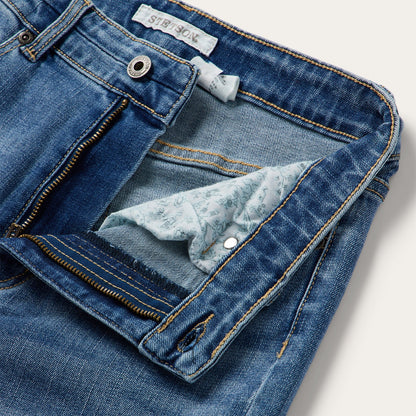 915 High Rise Straight Fit Jeans