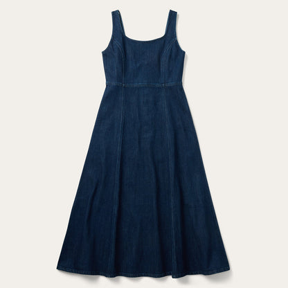 Stretch Denim Tank Dress
