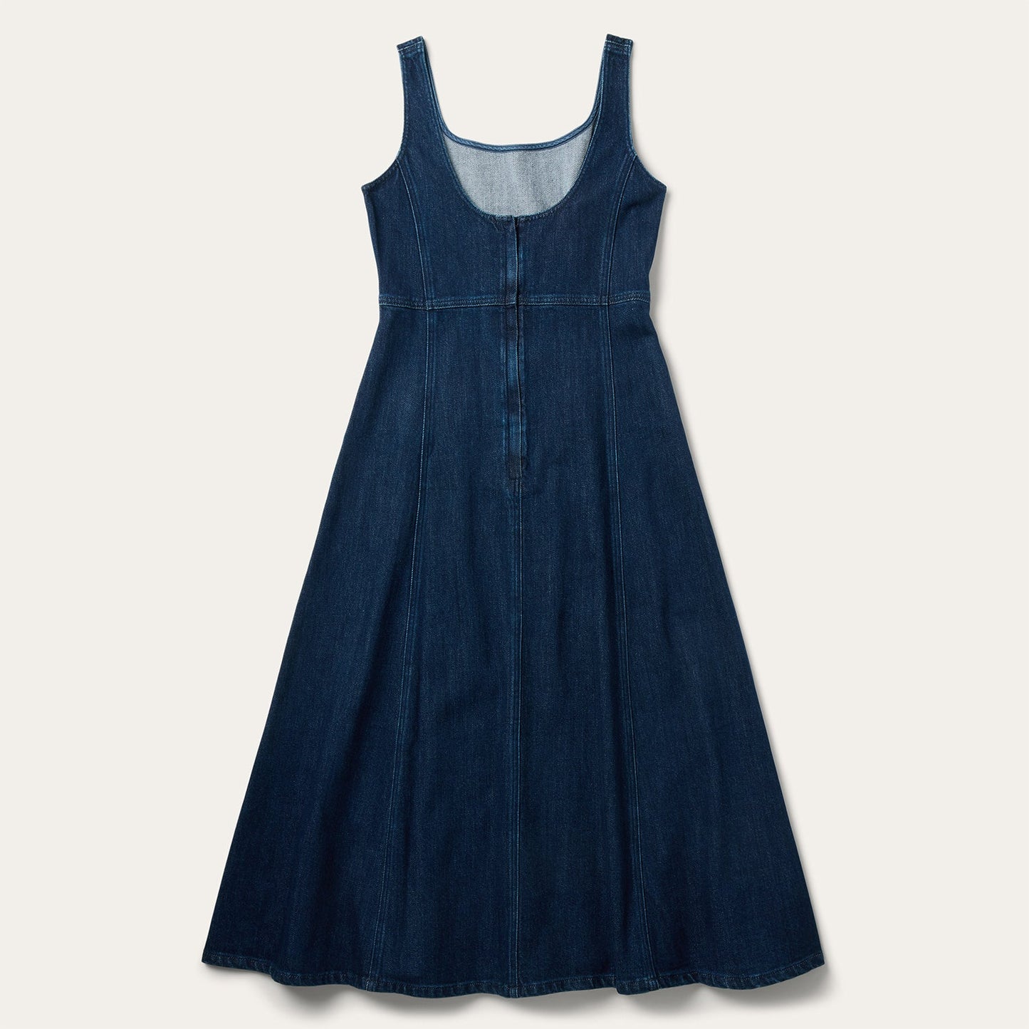Stretch Denim Tank Dress