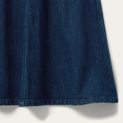 Stretch Denim Tank Dress