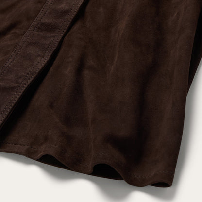 Lambskin Shirt Dress