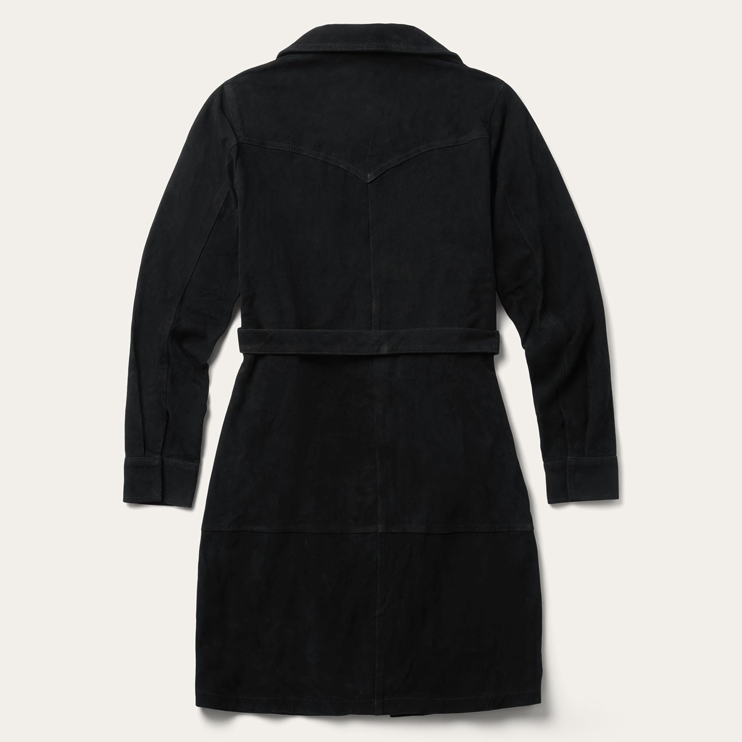 Suede Western Shirt Dress