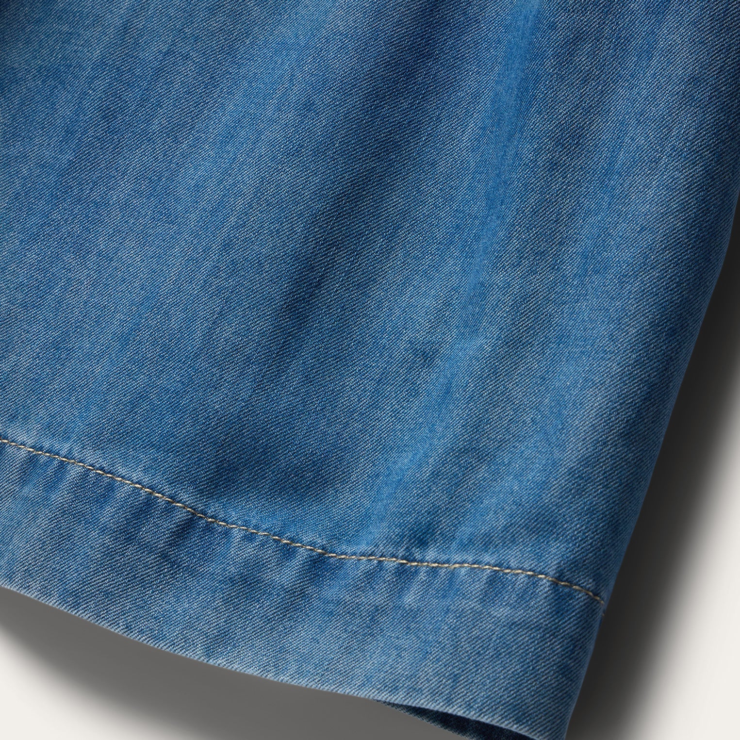 Smile Pocket Denim Dress