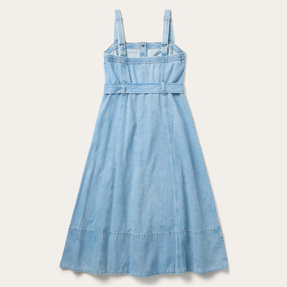Denim Button Front Dress