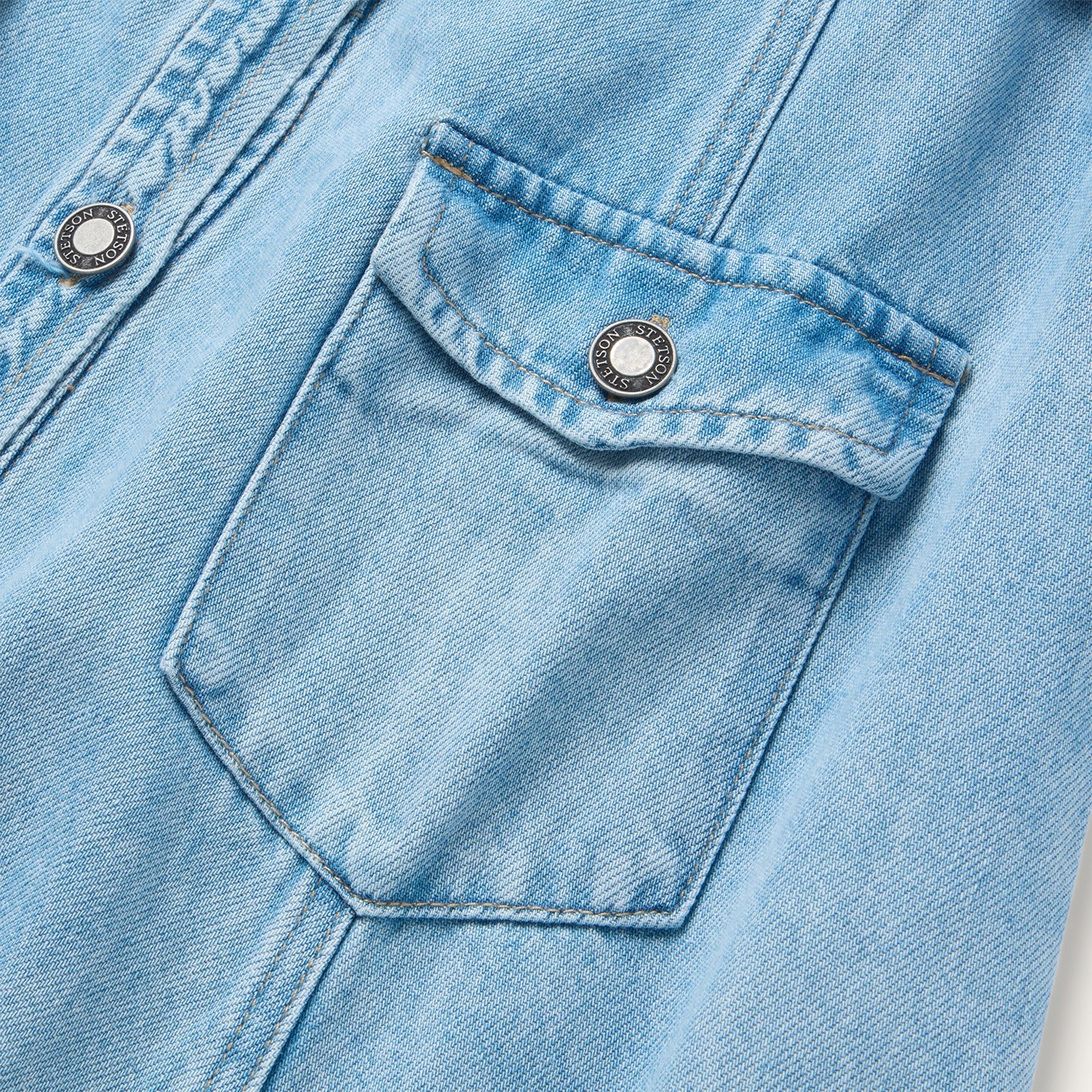 Denim Button Front Dress