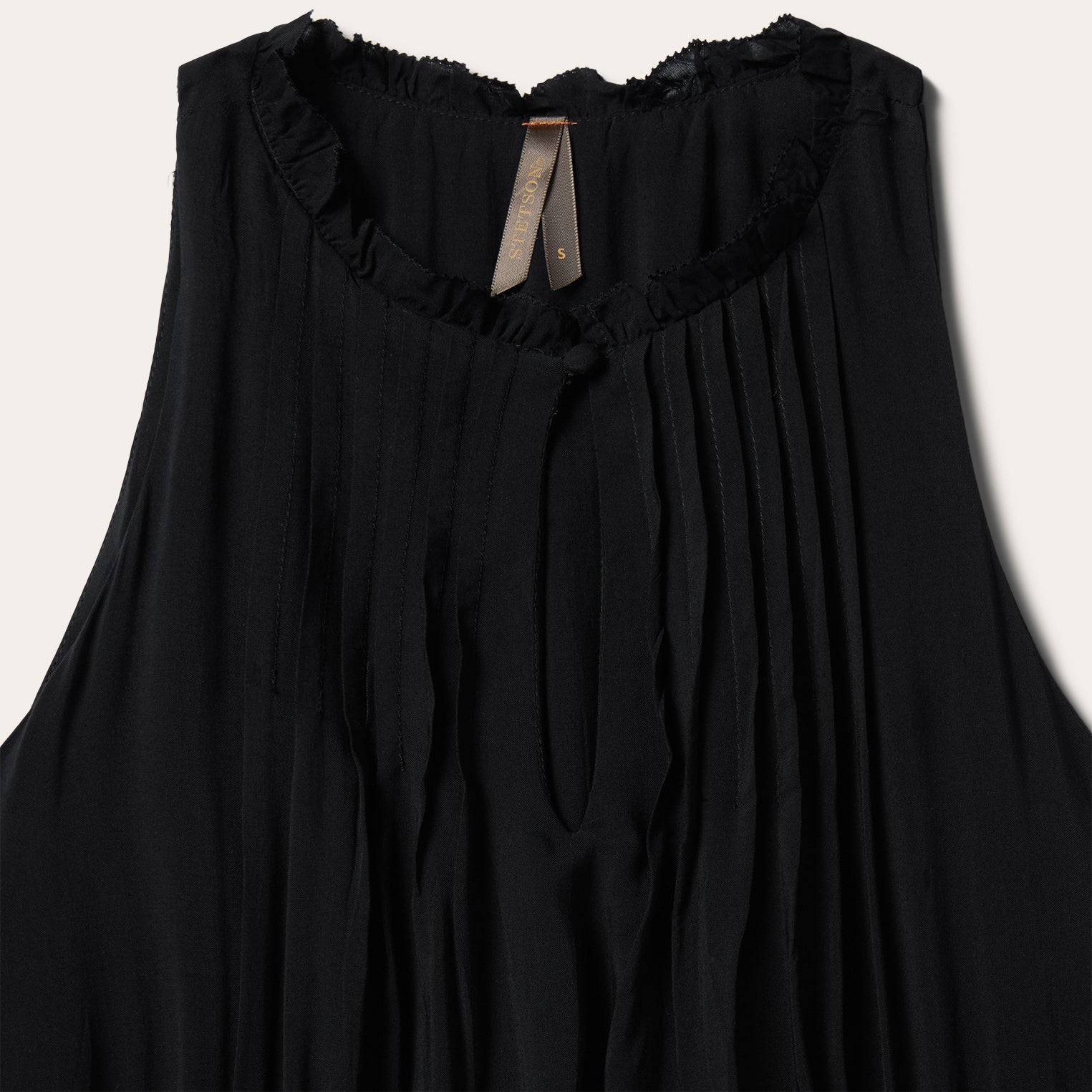 Solid Sleeveless Prairie Dress
