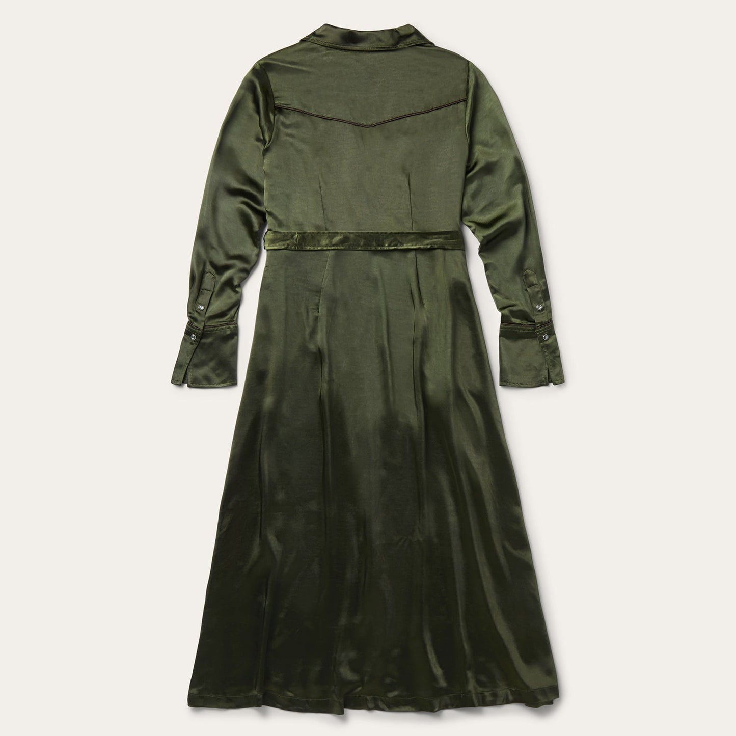 Satin Western Dress