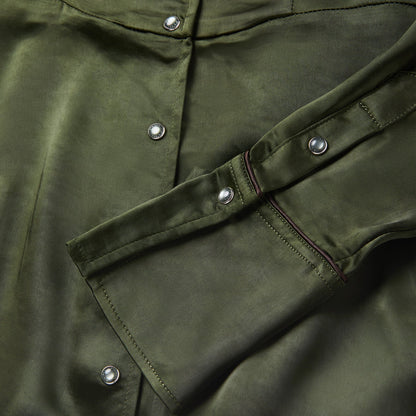 Satin Western Dress