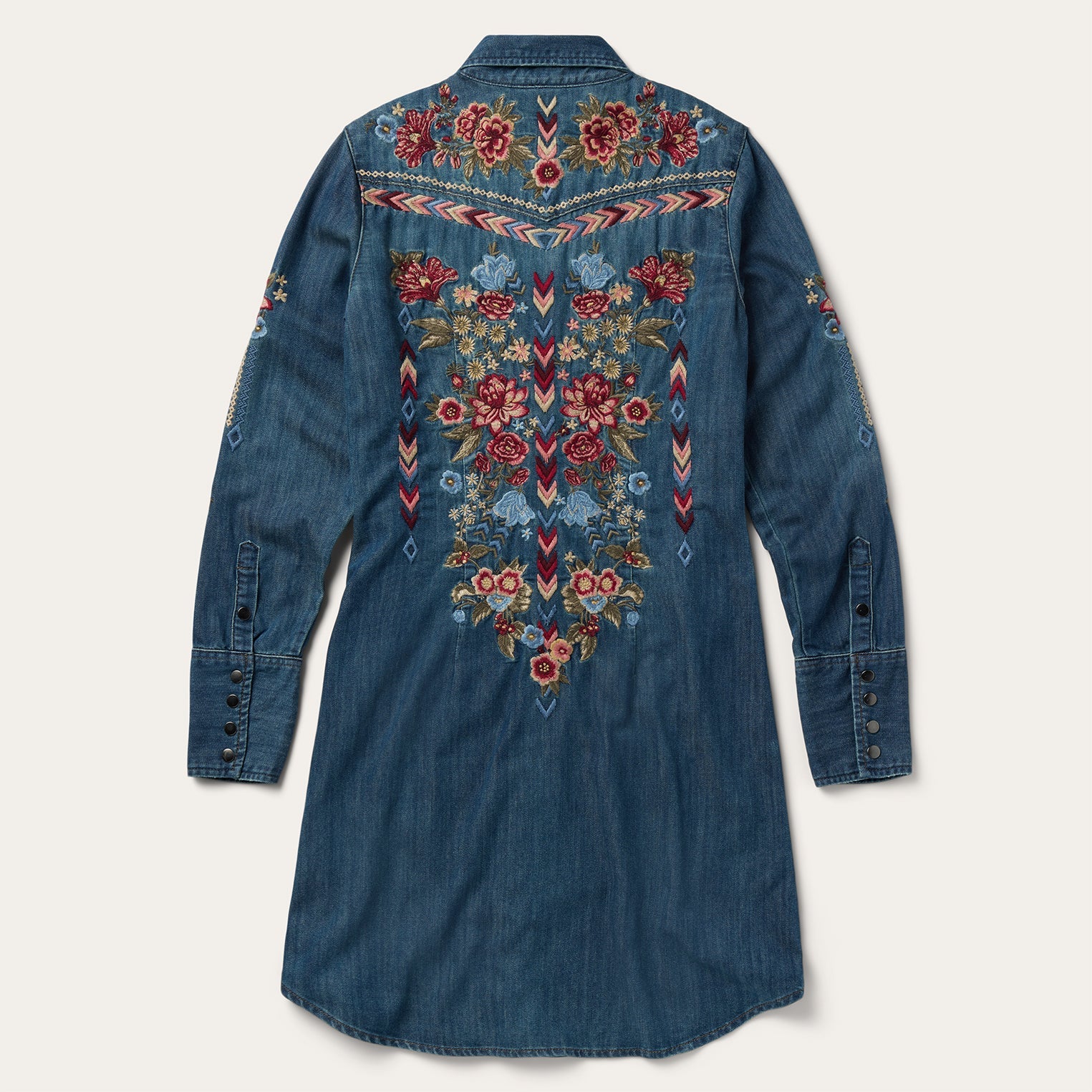 Lavish Denim Shirt Dress