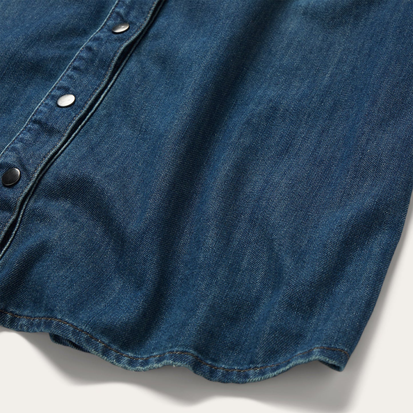 Lavish Denim Shirt Dress