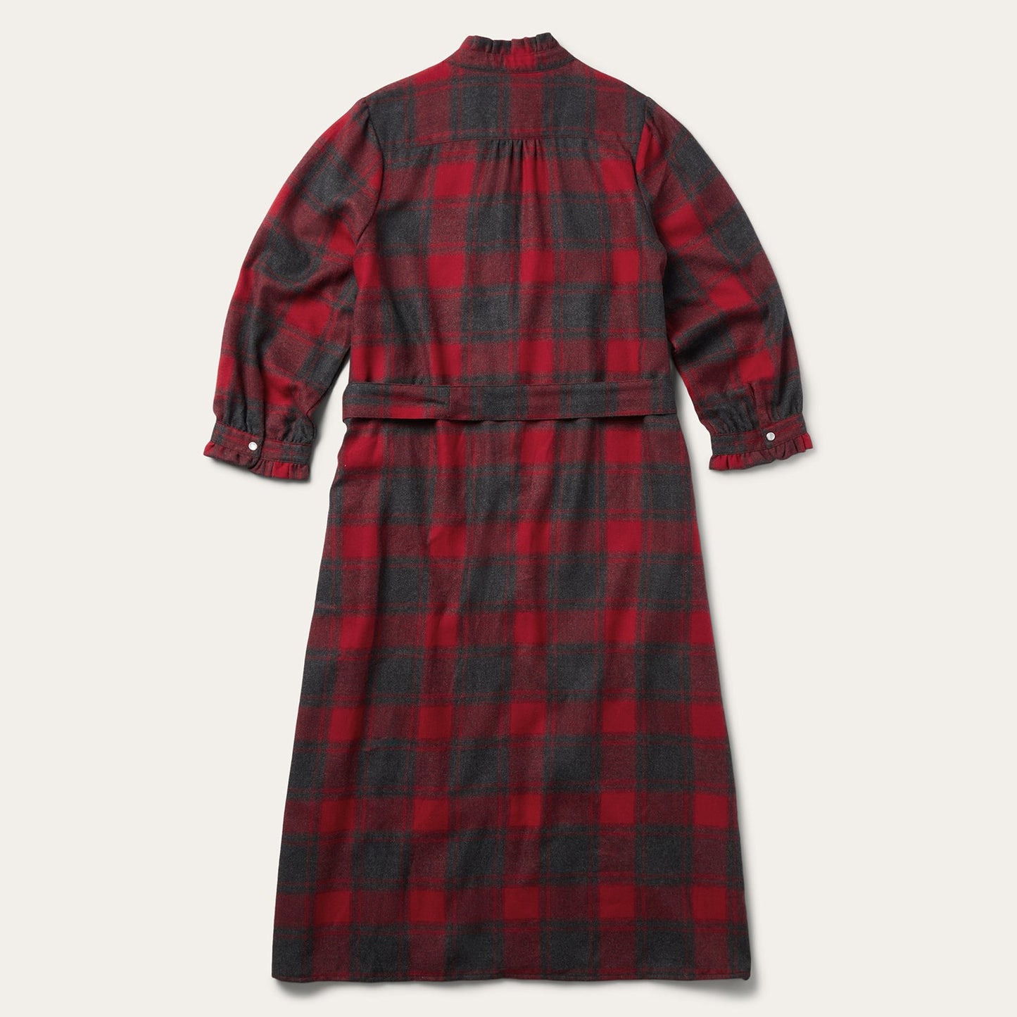 Buffalo Plaid Prairie Shirt Dress