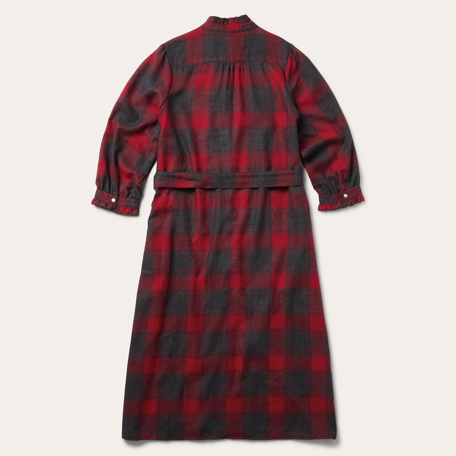Buffalo Plaid Prairie Shirt Dress