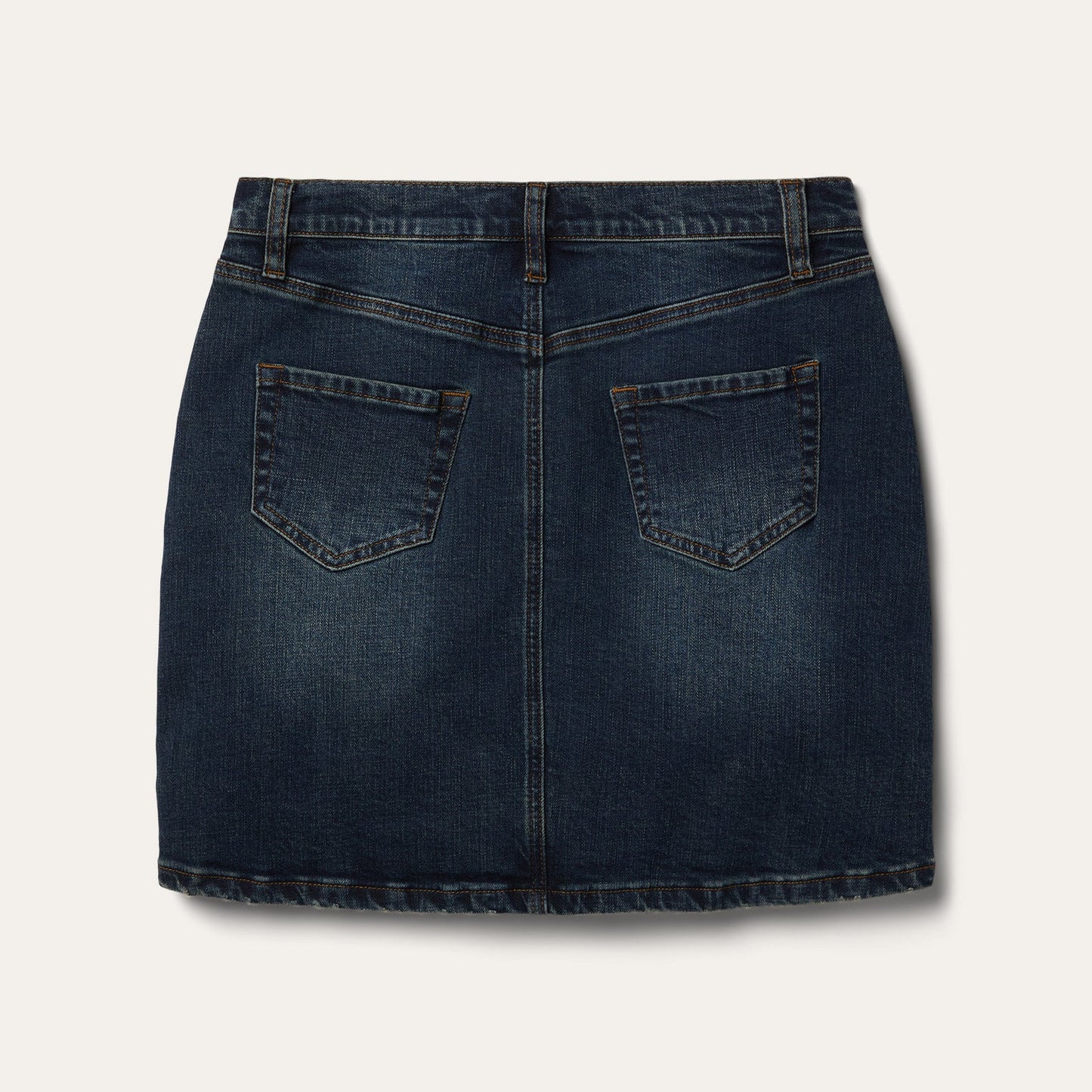 Stretch Denim 5-Pocket Skirt
