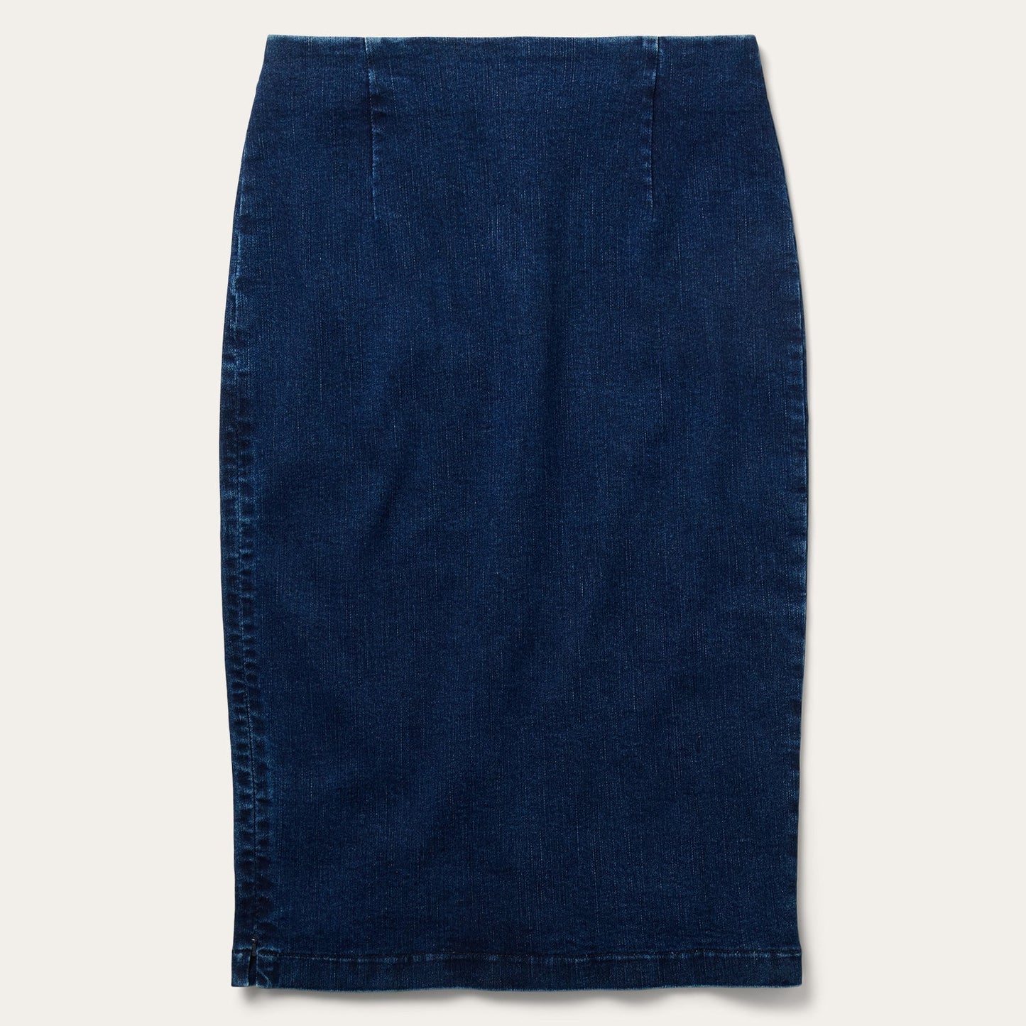 Stretch Denim Pencil Skirt