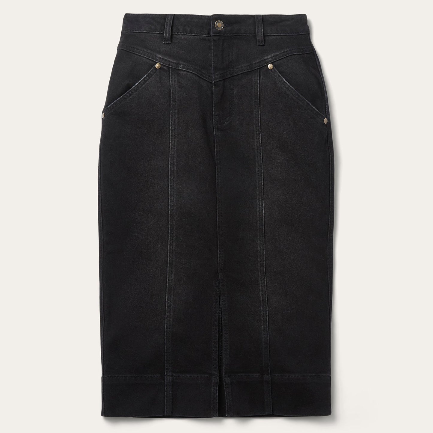 Denim Maxi Skirt