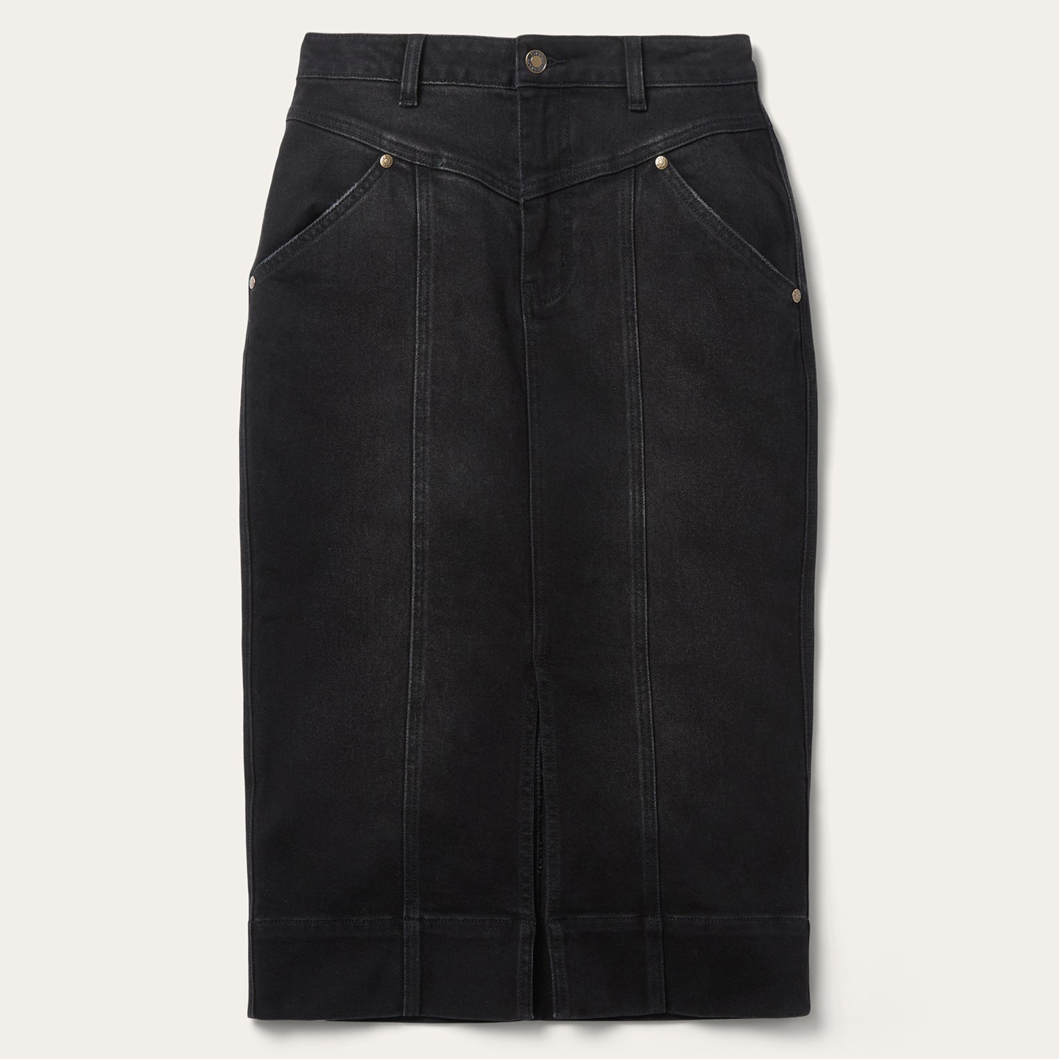Denim Maxi Skirt